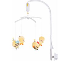 CHIPOLINO Hudobný závesný kolotoč Kačičky / 0 - 5 mesiacov
