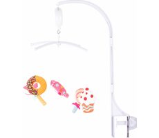 CHIPOLINO Hudobný závesný kolotoč Sladkosti / od 0 rokov