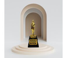 Mad Monkey Trophy - "World&#39;s Biggest Bitch"