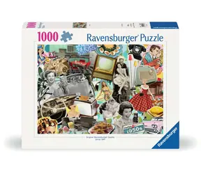 Ravensburger 50. roky / 1000 dielikov / od 14 rokov