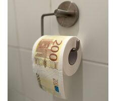 Mad Monkey Toaletný papier - 200Euro biela 
