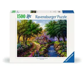 Ravensburger Chata pri rieke /1500 dielikov/ od 14 rokov