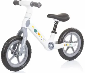 CHIPOLINO Odrážadlo Dino White-Grey / od 1.5 roka do 5 rokov / do 25 kg