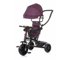 CHIPOLINO Trojkolka so strieškou Pulse 2v1 Lilac / od 1.5 roka / do 25 kg