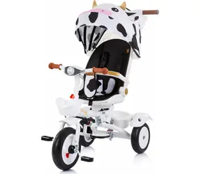 CHIPOLINO Trojkolka so strieškou Futuro 2v1 Cow / od 1.5 roka / do 25 kg