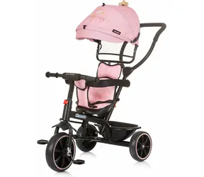 CHIPOLINO Trojkolka so strieškou Pulse 2v1 Princess / od 1.5 roka / do 25 kg
