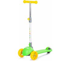 CHIPOLINO Kolobežka Funky Yellow/Green / od 3 rokov / do 50 kg
