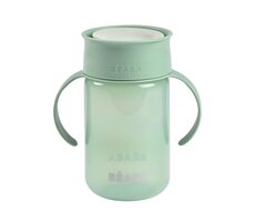 Beaba Hrnček trénovací 360° Green 340 ml 12m + / od 12 mesiacov