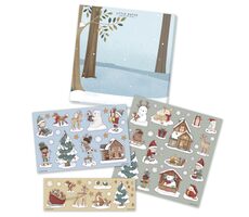 Little Dutch Sada so samolepkami Vianoce / od 3 rokov