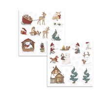 Little Dutch Samolepky na okno Vianoce / od 3 rokov