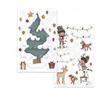 Little Dutch Samolepky na okno Vianočný stromček / od 3 rokov