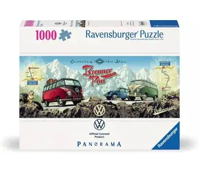 Ravensburger Cez Alpy s VW - Panorama / 1000 dielikov / od 14 rokov