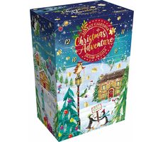GIBSONS Puzzle Adventný kalendár na 24 dní: Vianočné dobrodružstvo / 1232 dielikov / od 7 rokov