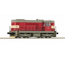 Roco 7300014 Dieselová lokomotíva 742 162-1 ČD / merítko H0 (1:87) / dĺžka 156mm / rádius 358mm / od 14 rokov