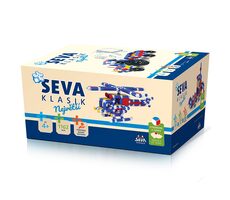 SEVA Stavebnice Klasik Najväčší / 1162 dielikov / od 4 rokov