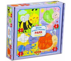 DOHÁNY Puzzle Život na lúke 4v1 / 4 & 6 & 9 & 12 dielikov / od 2 rokov