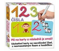 DOHÁNY Píš a smaž: Čísla / od 5 rokov