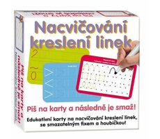 DOHÁNY Píš a smaž: Nacvičovanie kreslenia liniek / od 5 rokov