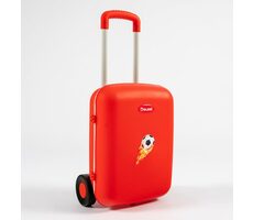 DOLONI Detský cestovný kufor - červená / od 3 rokov