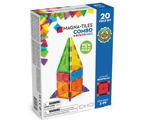 MAGNA-TILES® Magnetická stavebnica - Combo 20 ks / od 3 rokov