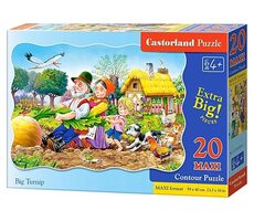 Castorland 115258 O veľkej repe MAXI / 20 dielikov / od 4 rokov