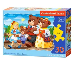 Castorland Mášenka a tri medvede /30 dielikov/ od 4 rokov