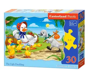 Castorland Škaredé káčatko / 30 dielikov / od 4 rokov