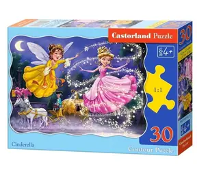 Castorland Popolčina príprava na bál / 30 dielikov / od 4 rokov