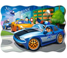 Castorland Polícia / 30 dielikov / od 4 rokov