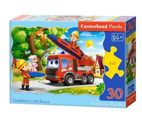 Castorland Hasiči / 30 dielikov / od 4 rokov