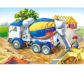Castorland Domiešavač na stavbe / 60 dielikov / od 5 rokov