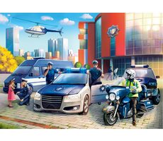 Castorland 13562 Policajná stanica / 120 dielikov / od 6 rokov