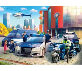 Castorland 13562 Policajná stanica / 120 dielikov / od 6 rokov