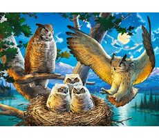 Castorland 018437 Sovie rodina / 180 dielikov / od 7 rokov