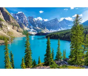 Castorland 53810 Jar pri jazere Moraine, Kanada / 500 dielikov / od 9 rokov