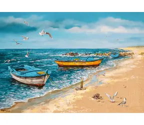 Castorland 53919 Art Collection: Ráno na morskom pobreží