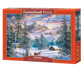 Castorland 104680 Vianoce na horách / 1000 dielikov / od 9 rokov