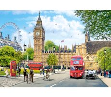 Castorland 104963 Rušné londýnske ráno / 1000 dielikov / od 9 rokov