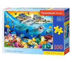 Castorland 111169 Delfíny v trópoch / 100 dielikov / od 6 rokov
