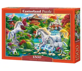Castorland 152117 Záhrada jednorožcov / 1500 dielikov / od 9 rokov