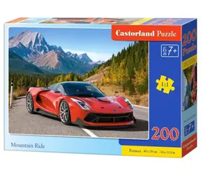 Castorland 222049 Horská jazda / 200 dielikov / od 7 rokov