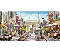 Castorland 400294 Ulica v Paríži / 4000 dielikov / od 9 rokov