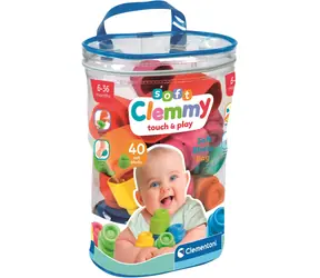 Clementoni Soft Clemmy 40 kociek v plastovom vreci / od 6 mesiacov