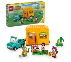 LEGO® Animal Crossing™ 77054 Leif, karavan a záhradníctvo / Počet dielikov: 263 / od 7 rokov