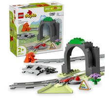 LEGO® DUPLO® Town 10425 Železničný tunel a koľaje - rozširujúca sada / Počet dielikov: 20 / od 2 rokov