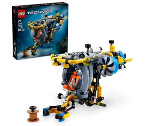 LEGO® Technic 42201 Hlbinná výskumná ponorka / Počet dielikov: 413 / od 9 rokov