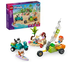 LEGO® Friends 42641 Dobrodružstvo so surfujúcimi psami a skútrom / Počet dielikov: 113 / od 6 rokov