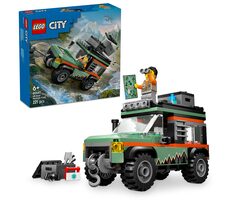 LEGO® City 60447 Terénne horské nákladné auto 4x4 / Počet dielikov: 221 / od 6 rokov