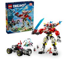 LEGO® DREAMZzz™ 71497 Cooperov tigrie robot a Zerov hot rod / Počet dielikov: 1006 / od 9 rokov / dopredaj