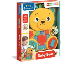 Clementoni Montessori - Didaktický medvedík / od 12 mesiacov